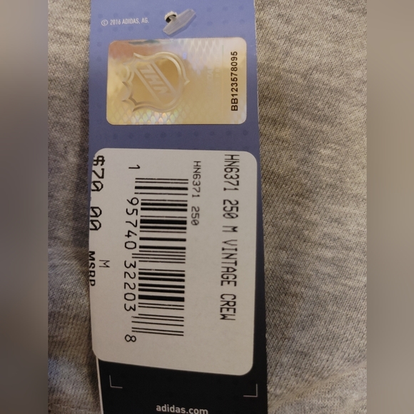 Philadelphia Flyers NHL Reverse Retro Men's Adidas Crewneck Sweatshirt Sz M NEW - Picture 12 of 16